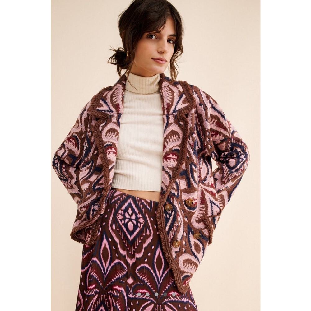 FARM Rio Multicolor Patterned Cardigan - Picture 2 of 8